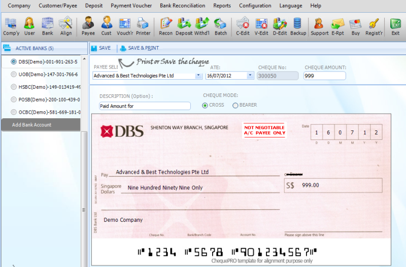 all bank cheque printing software free download