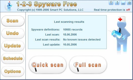 1-2-3 Spyware Free