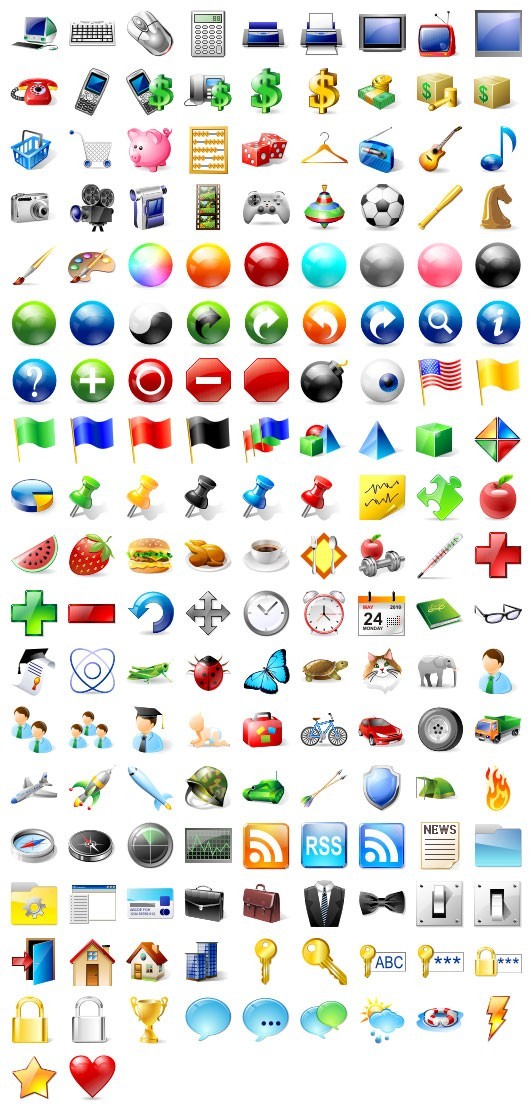 48x48 Free Object  Icons