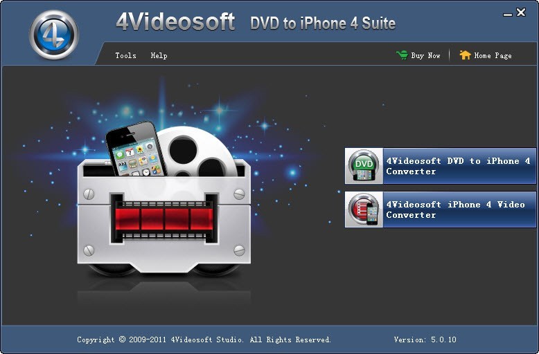 4Videosoft DVD to iPhone 4 Suite