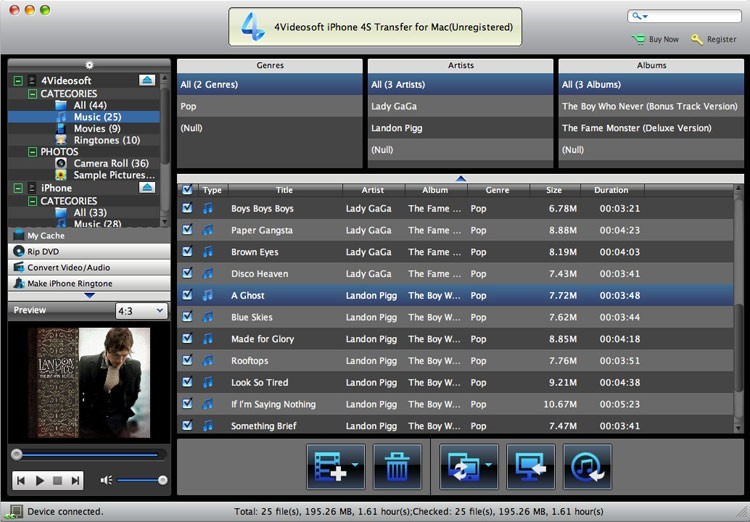 4Videosoft Mac iPhone 4S Platinum