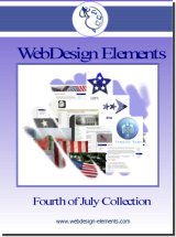 4th of July Web Elements