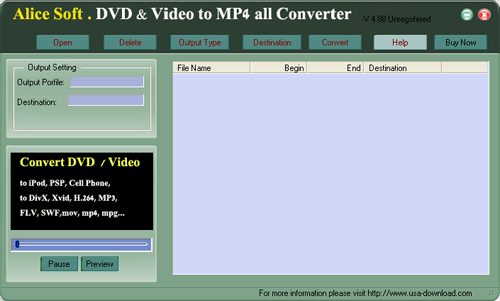 AliceSoft DVD and Any Video to MP4 all