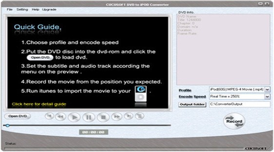 Cucusoft DVD to iPod Converter Build 200