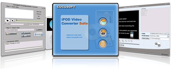 Cucusoft iPod Video Converter + DVD to iPod Converter, All-in-One Suite