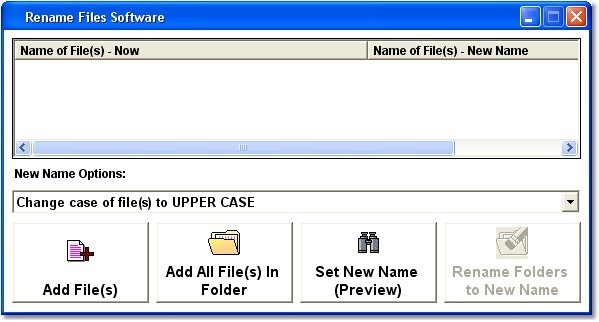 Rename Files Software