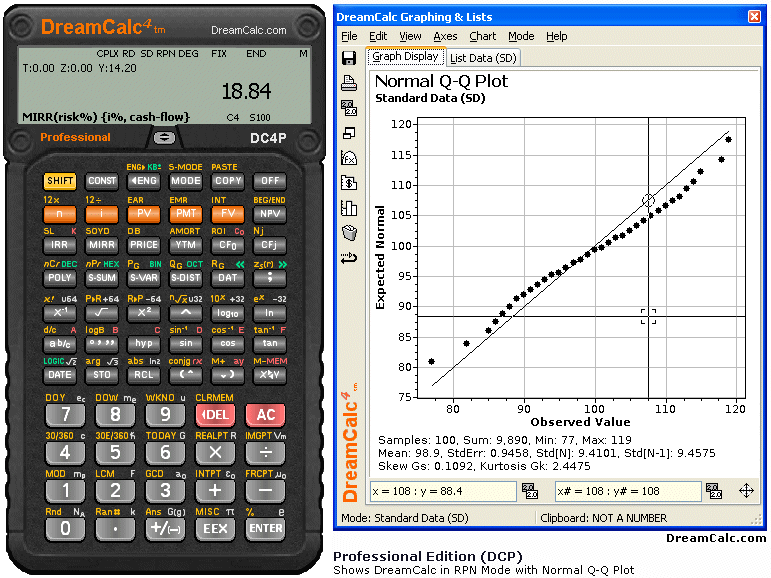 DreamCalc Financial Calculator (Pro)