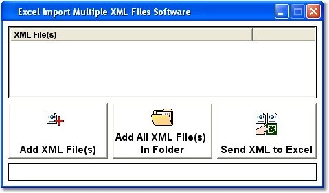 Excel Import Multiple XML Files Software