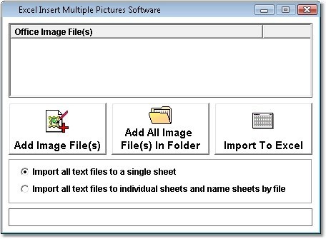 Excel Insert Multiple Pictures Software