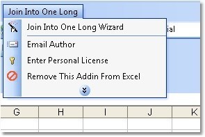 Excel Join Multiple Rows or Columns Into One Long Row or Column Software
