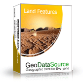 GeoDataSource World Land Features Database (Gold Edition)
