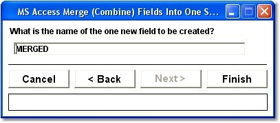 MS Access Merge (Combine) Fields Into One Software