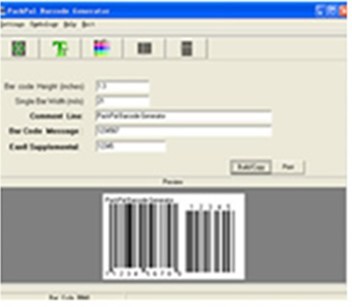 PackPal Barcode Generator