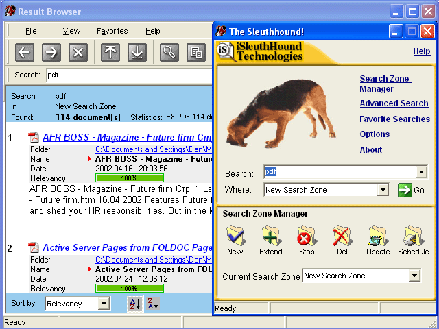 The Sleuthhound! PDF Search