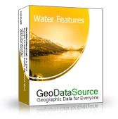 GeoDataSource World Water Features Database (Gold Edition)