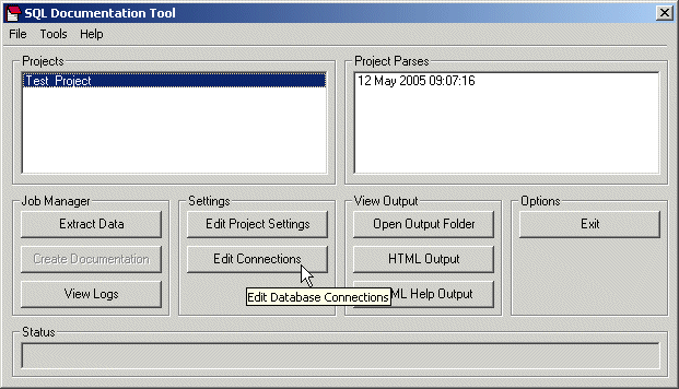 SQL Documentation Tool