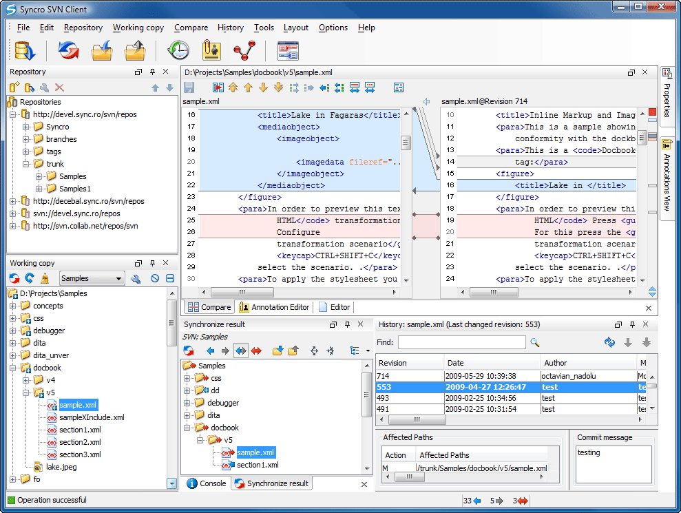 Syncro SVN Client