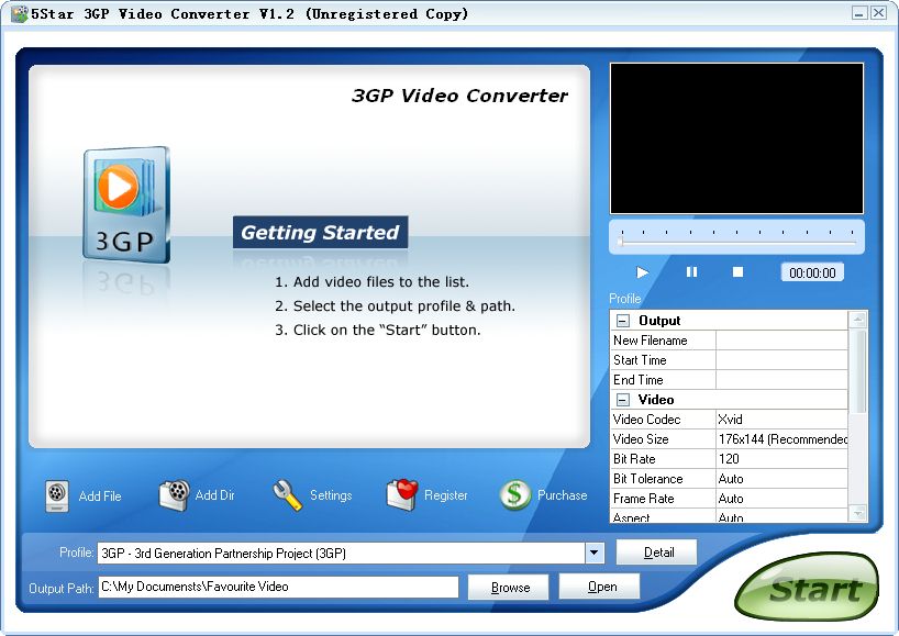 5Star 3GP Video Converter