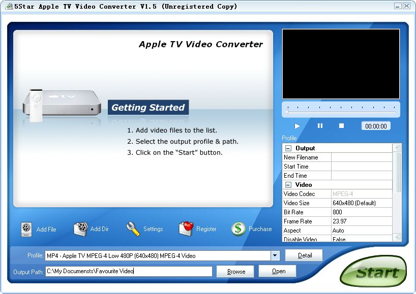 5Star Apple TV Video Converter