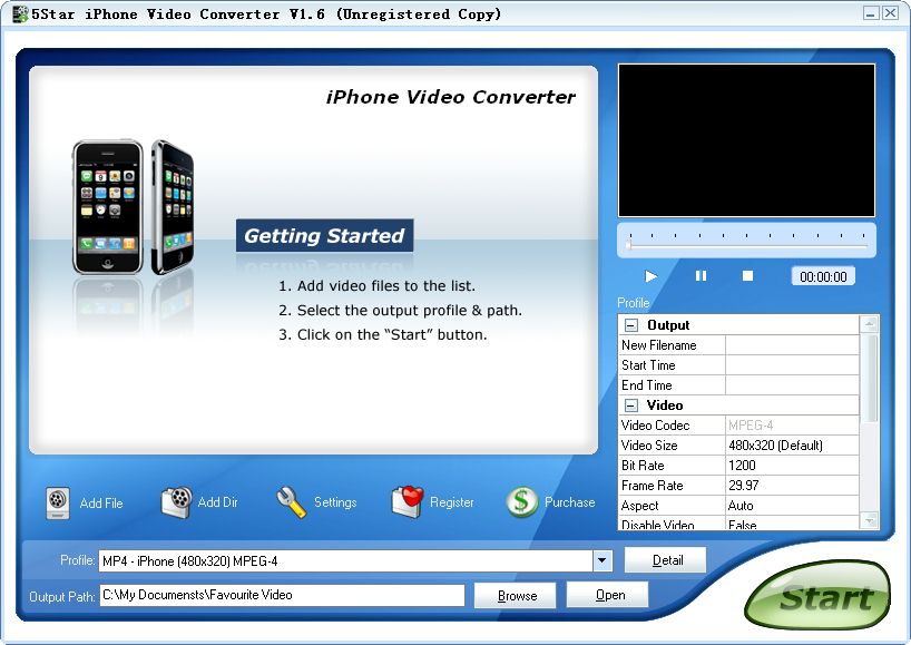 5Star iPhone Video Converter