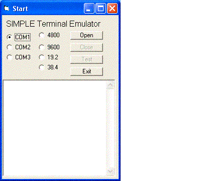 Windows Std Serial Comm Lib for Visual Basic