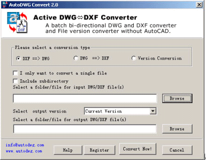 ACAD DWG DXF Converter