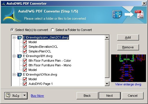 ACAD DWG to PDF Converter