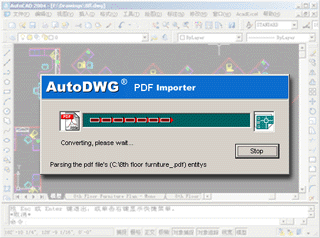 Auto PDF to DWG Converter