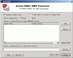 AutoDWG DWG DWF Converter