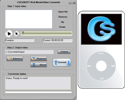 Cucusoft iPod Movie/Video Converter Platinum