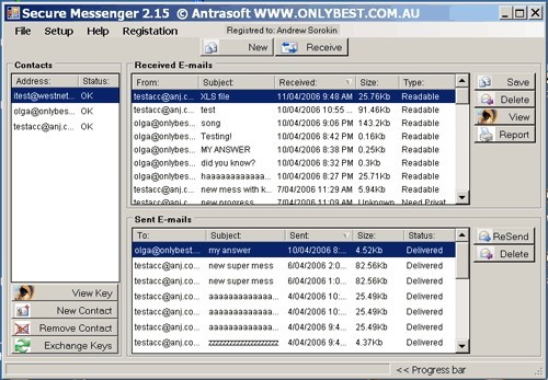 Antrasoft Secure Messenger