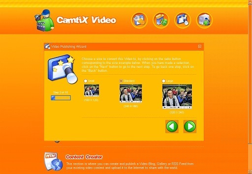 Camtix Web Video Publisher