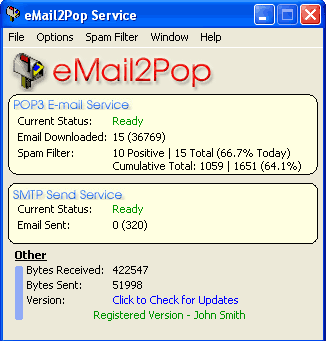 eMail2Pop