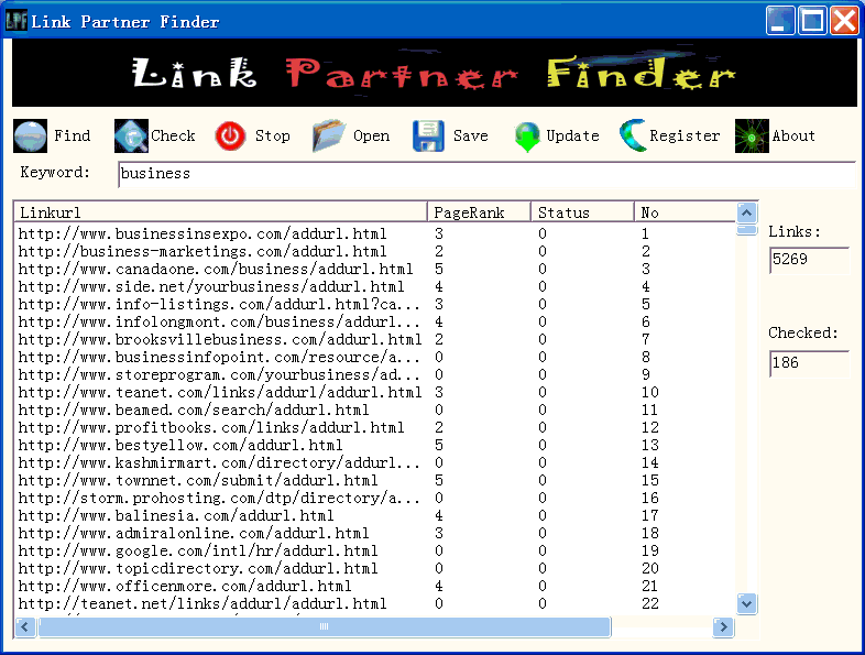 Link Partner Finder