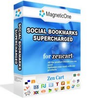Social Bookmarks Supercharged - Zen Cart Module
