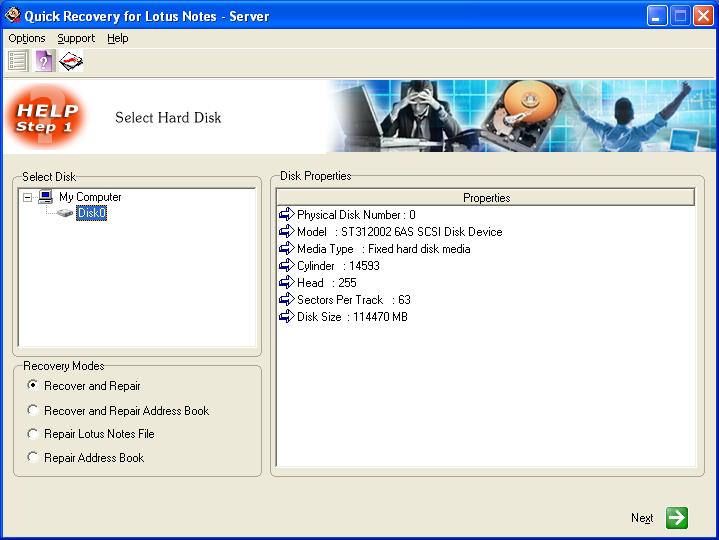 A Data Recovery Software- QR for Lotus Notes Server