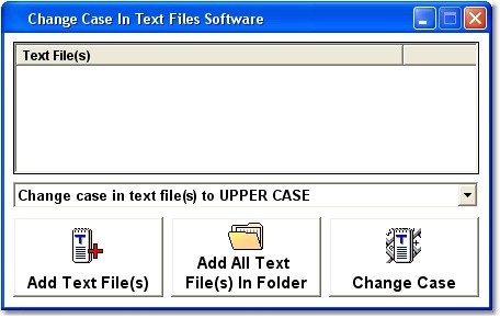 Change Case In Text Files Software