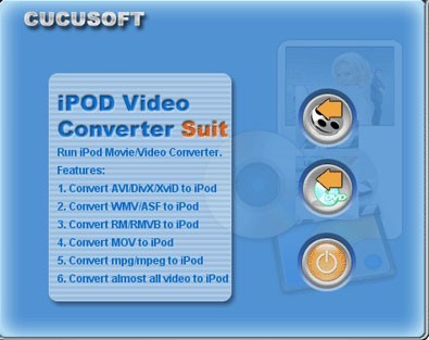 CucusoftiPod Video Converter + DVD to iP
