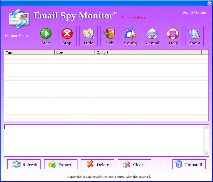 Email Spy Monitor 2007