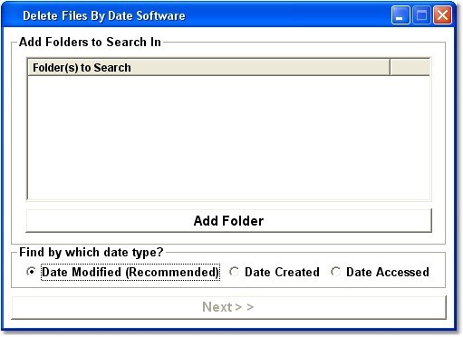 Delete Files By Date Software