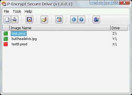 P-Encrypt Secure Drive