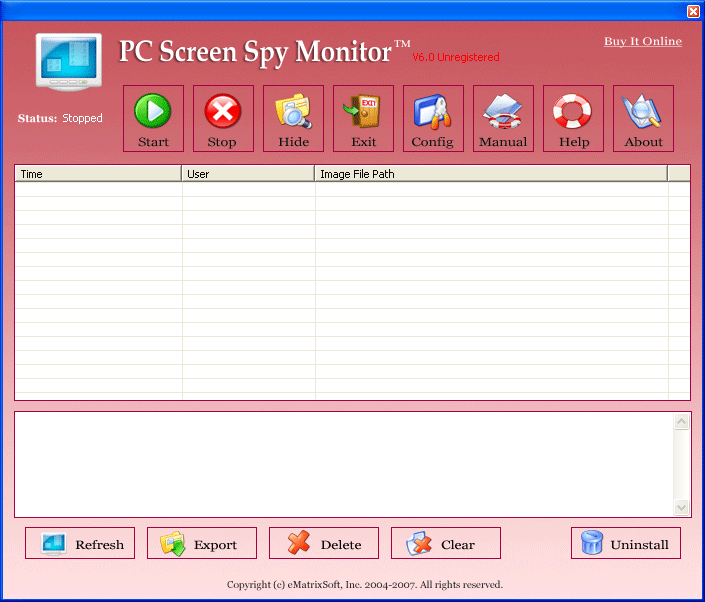 PC Screen Spy Monitor 2007