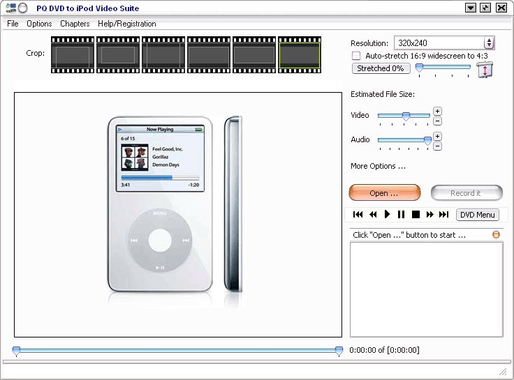 PQ DVD to iPod Video Converter Suite Bui