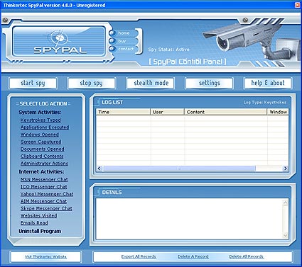 SpyPal Spy Software 2007