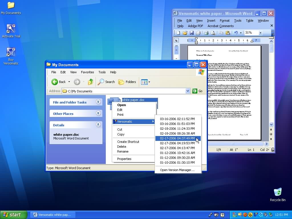 Versomatic for Windows