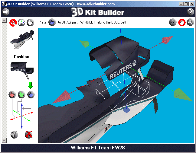3D Kit Builder (Williams FW28)