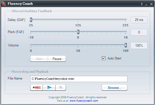 Desktop FluencyCoach