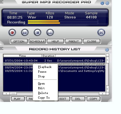 1st Super Mp3 Recorder
