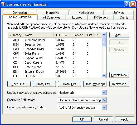 Currency Server