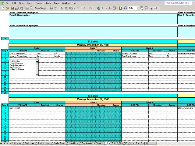 Dispatch Nurses to Hospitals with Excel